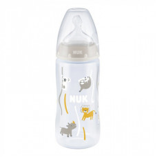 Пляшечка для годування Nuk First Choice Plus Сафарі 300 мл Бежева (3952396)