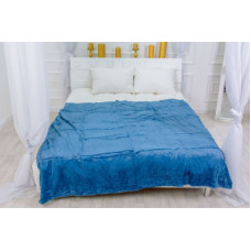 Плед MirSon 1002 Damask Blue 150x200 (2200003051070)
