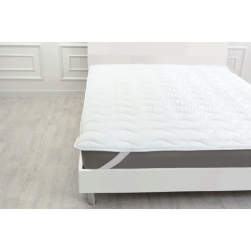 Наматрасник MirSon Eco Light 1718 Cotton обычный White 100x200 см (2200002889452)