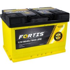 Акумулятор автомобільний FORTIS 80 Ah/12V Euro (FRT80-00)