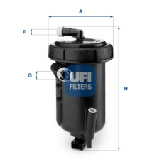 Фільтр паливний UFI 55.147.00