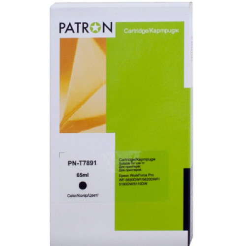 Картридж Patron Epson T7891 XXL (C13T789140) 3.1K Black (PN-T7891)