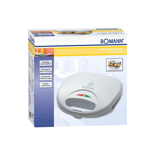 Сендвічниця Bomann ST5016 CB white (ST5016CB white)