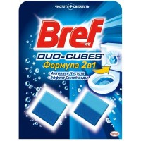 Засіб для чищення унітазу Bref Дуо–Куб 100 г (9000100897242)