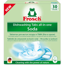 Таблетки для посудомийних машин Frosch Сода 30 шт. (4009175191908)