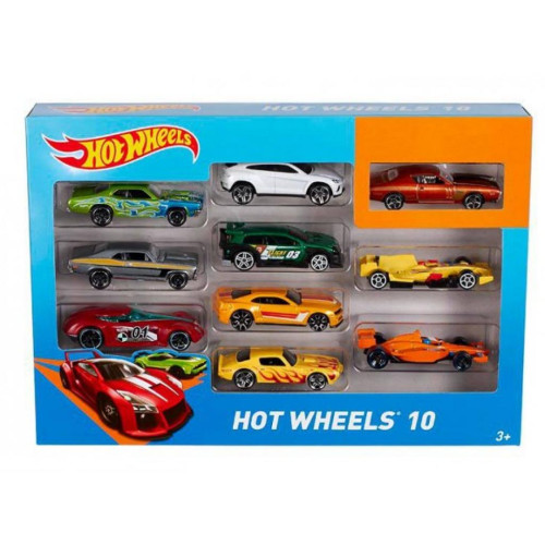 Машина Hot Wheels Базовая 10 шт (54886)