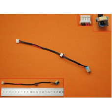 Роз'єм живлення ноутбука з кабелем для Acer PJ457 (5.5mm x 1.7mm), 4-pin, 19 см универсальный (A49064)