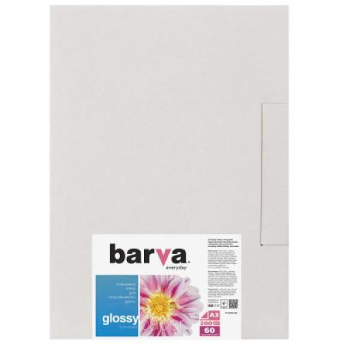 Папір Barva A3 Everyday Glossy 200г, 60л (IP-CE200-280)