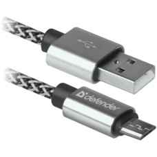 Дата кабель USB 2.0 AM to Micro 5P 1.0m USB08-03T PRO Defender (87815)