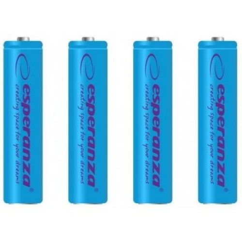 Акумулятор Esperanza AA 2000mAh Ni-MH * 4 blue (EZA104B)