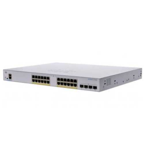 Комутатор мережевий Cisco CBS350-24P-4G