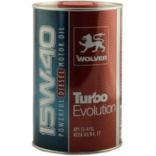 Моторна олива Wolver Turbo Evolution 15W-40 1л (4260360944444)