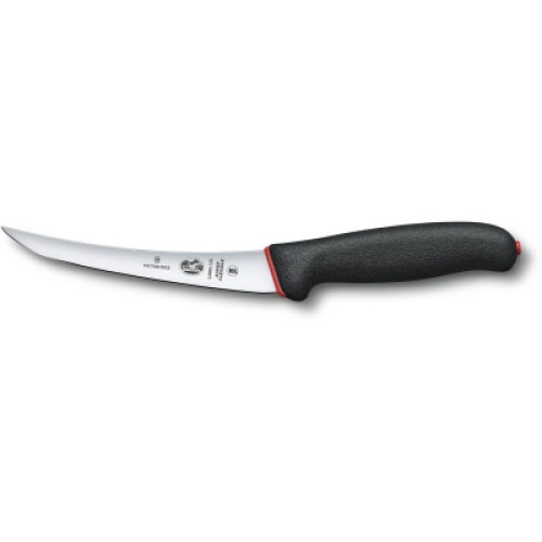 Кухонний ніж Victorinox Fibrox Boning Superflex 15 см Dual Grip Black (5.6663.15D)