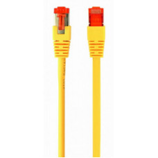 Патч-корд 3м S/FTP Cat 6A CU LSZH yellow Cablexpert (PP6A-LSZHCU-Y-3M)