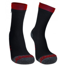 Водонепроникні шкарпетки Dexshell Running Lite L Black/Red (DS20610REDL)