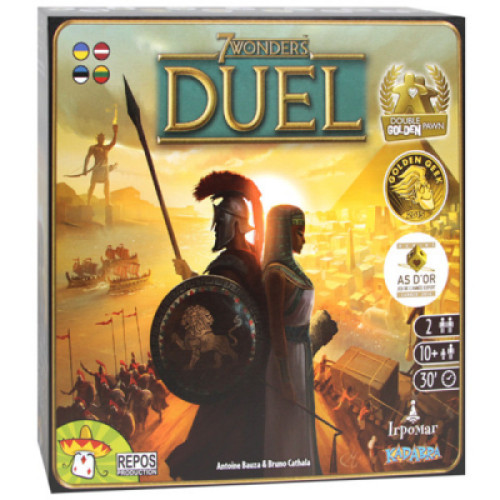 Настільна гра Аsmodee 7 Wonders Duel (7 Чудес Дуель) укр. (2090)