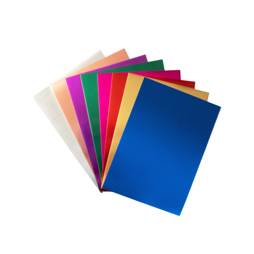 Кольоровий папір Kite А4 металізований 8 аркушів/8 кольорів (K22-425)