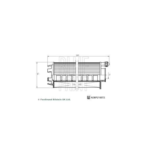 Фільтр масляний Blue Print ADBP210072