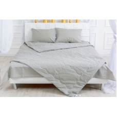 Одеяло MirSon антиаллергенное Летнее с Eco-Soft 2339 Light Gray 155x215 (2200003029703)