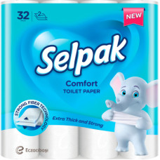 Туалетний папір Selpak Comfort 2 шари 32 рулони (8690530274471)