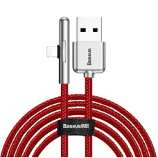 Дата кабель USB 3.1 AM to Lightning 2.0m CAL7C 1.5A 90 Red Baseus (CAL7C-B09)