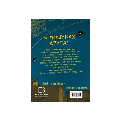 Книга Пригоди кажана Вінсента. Книга 1: У пошуках друга - Зоня Кайблінґер BookChef (9786175480854)