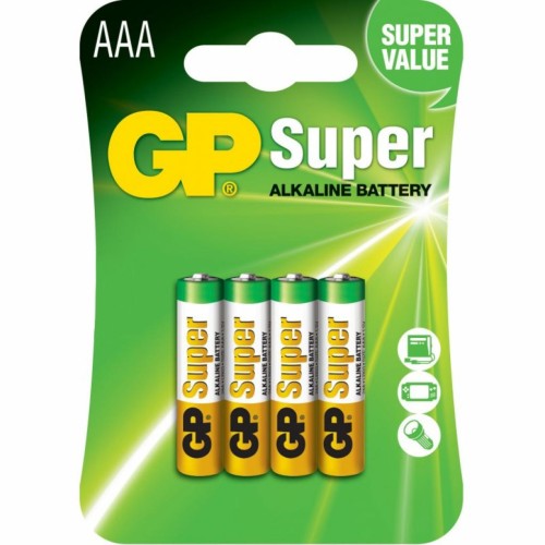 Батарейка Gp AAA LR3 Super Alcaline * 4 (24A-U4 / 4891199000058)