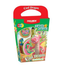 Набір для творчості Paulinda Super Dough Cool Dragon Дракон розовый (PL-081378-15)