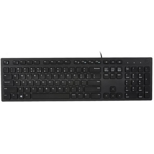 Клавіатура Dell KB216 Multimedia Black (580-AHHE)