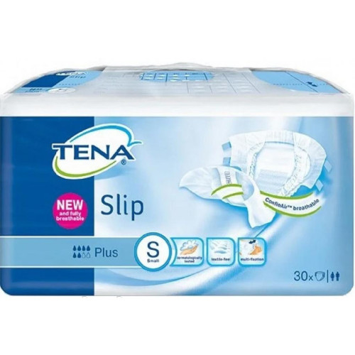 Підгузки для дорослих Tena Slip Plus Small 30 (7322541117881)