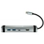 Концентратор Canyon USB Type-C to Type-C PD + 2*USB3.0 + HDMI 4K/30fps (CNS-TDS03DG)