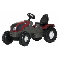 Веломобіль Rolly Toys Трактор rollyFarmtrac Valtra T213 сірий-бордо (601233)