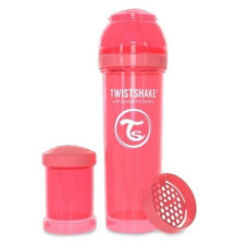 Пляшечка для годування Twistshake персиковий, 330 мл (78033)