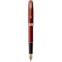 Ручка пір'яна Parker SONNET 17 Intense Red GT  FP F (86 215)