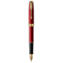 Ручка пір'яна Parker SONNET 17 Intense Red GT  FP F (86 215)