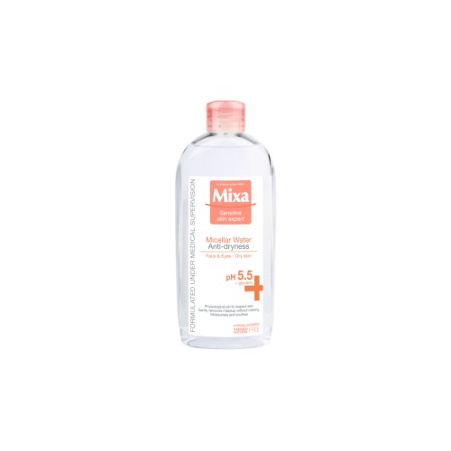 Міцелярна вода Mixa Anti-Dryness для сухої шкіри 400 мл (3600550932751)