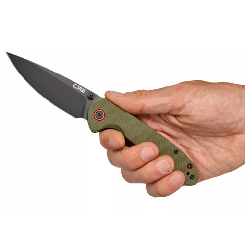 Ніж CJRB Feldspar Black Blade G10 Green (J1912-BGNF)