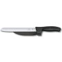 Кухонний ніж Victorinox SwissClassic DUX 21 см Serrated Black (6.8663.21)