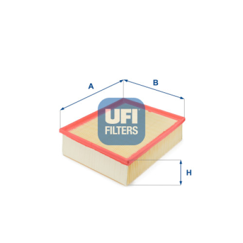 Повітряний фільтр для автомобіля UFI 30.162.00