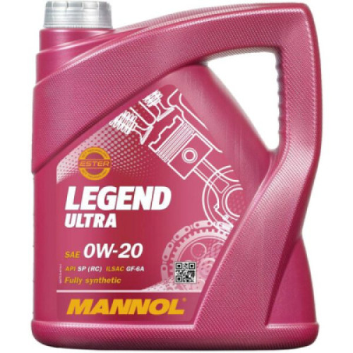 Моторна олива Mannol LEGEND ULTRA 4л 0W-20 (MN7918-4)