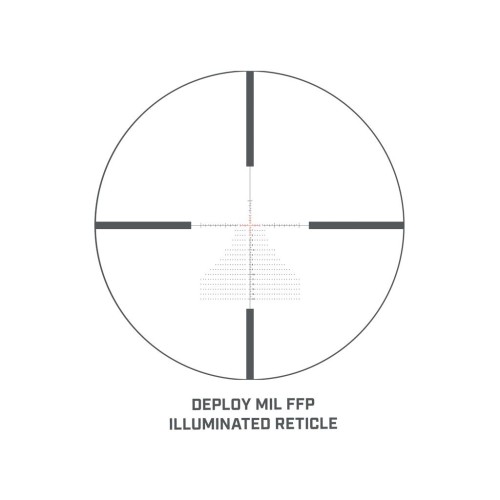 Оптичний приціл Bushnell Match Pro 6-24x50 сітка Deploy MIL з підсвічуванням (MP6245BF8)