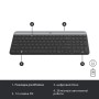 Комплект Logitech MK470 Slim Wireless UA Graphite (920-009204)