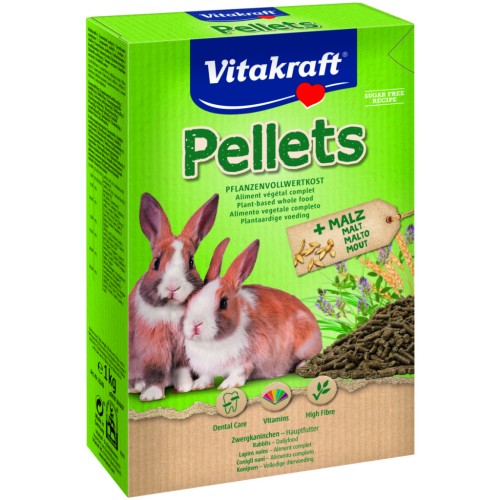 Корм для гризунів Vitakraft Pellets для кроликів 1 кг (4008239252463)