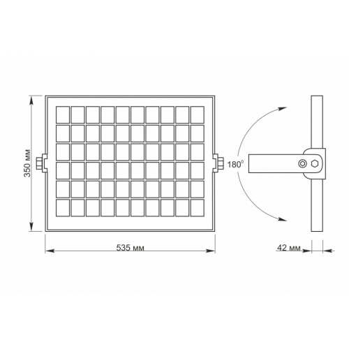 Прожектор Videx LED 30W 5000K (VL-FSO-1005)