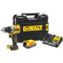 Шуруповерт DeWALT XR Li-Ion PowerStack 90 Нм, 18V 1x1.7Ah, кейс TSTAK (DCD800E1T)