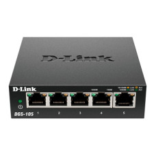Комутатор мережевий D-Link DGS-105/E