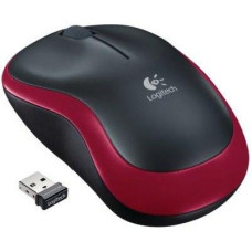 Мишка Logitech M185 red (910-002240)