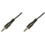 Кабель мультимедійний Jack 3.5mm M/Jack 3.5mm M 1.5m DIGITUS (AK-510100-015-S)