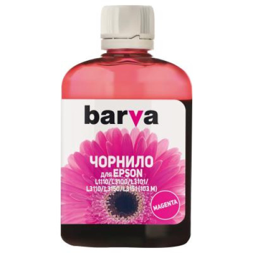 Чорнило Barva EPSON L1110/L3100 (103) 100мл MAGENTA (E103-692)