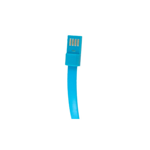 Дата кабель USB 2.0 AM to Micro 5P 0.2m браслет blue Extradigital (KBU1784)